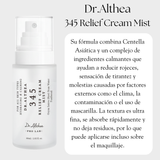 Spray facial de 60ml de la crema relajante Dr Althea, skincare coreano, con envase transparente y pulverizador.