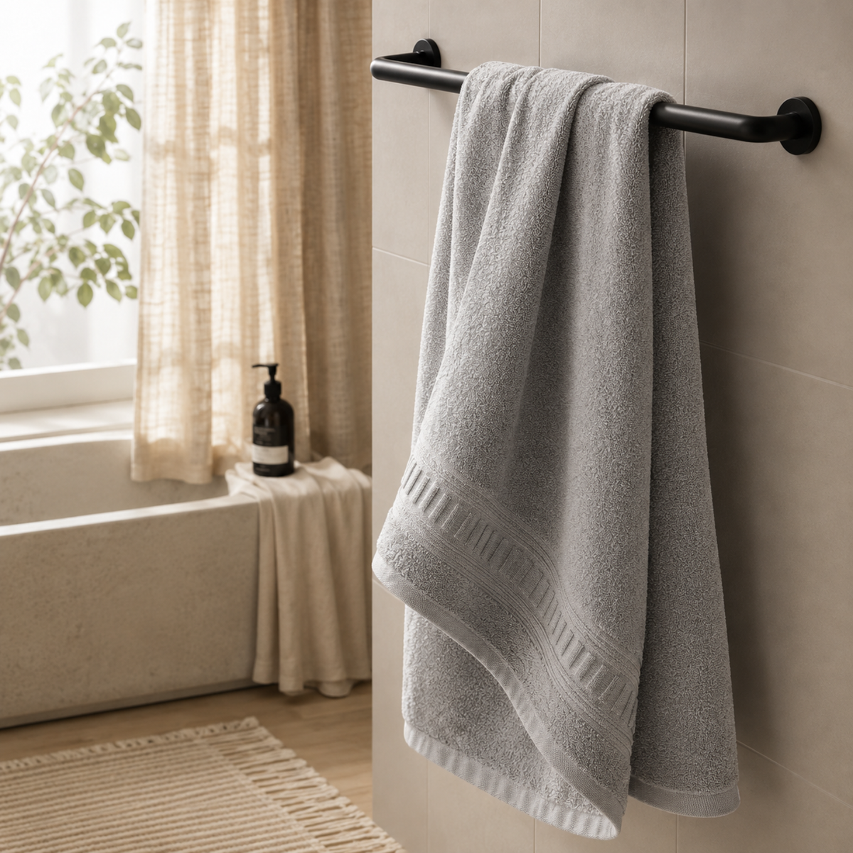 Set de Toallas de Baño Premium 100% Algodón 700 GSM | 3 Piezas