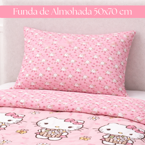 Plumón licenciado Hello Kitty Margarita de Enigma Store, con diseño de Hello Kitty en colores vibrantes, ideal para niños.