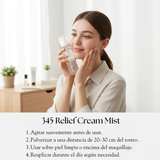 Spray facial de 60ml de la crema alivio Dr Althea, producto coreano de cuidado de la piel, en envase con spray.
