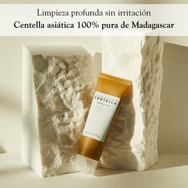 Espuma facial SKIN1004 Madagascar Centella Ampoule, 125 ml, producto coreano para cuidado de la piel con extracto de centella