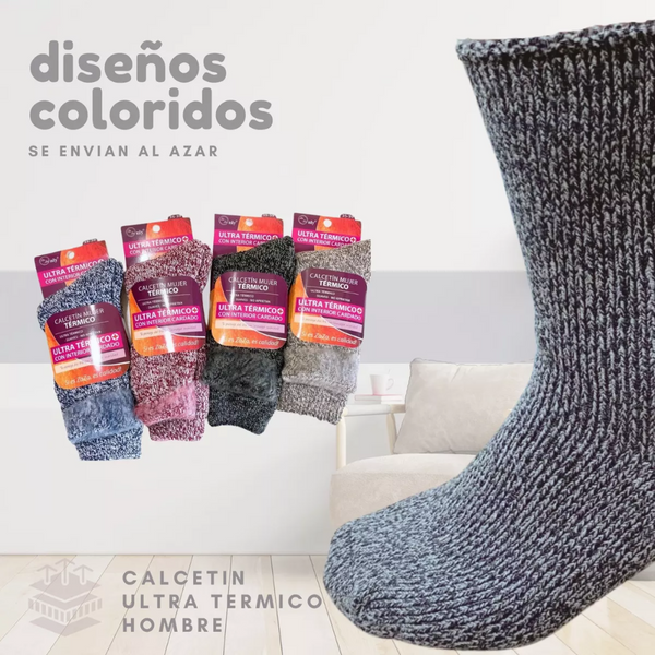 Pack 2 Calcetines Ultra Termico De Invierno