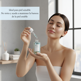 Ampolla coreana SKIN1004 Hyalu-Cica, envase de 100ml, con ingredientes hidratantes y calmantes para cuidado de la piel.