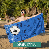 Toalla infantil de microfibra Enigma Store, secado rápido, playa y viaje, tamaño 75x150 cm, con diseño colorido para niños.