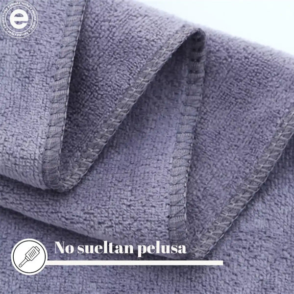 Toalla de baño de microfibra Enigma Store, secado rápido, ideal para natación, viaje y gimnasio, en color azul con textura suave