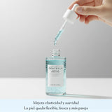 Ampolleta coreana SKIN1004 Hyalu-Cica First Ampoule con envase de 100ml, muestra el frasco y la etiqueta del producto.