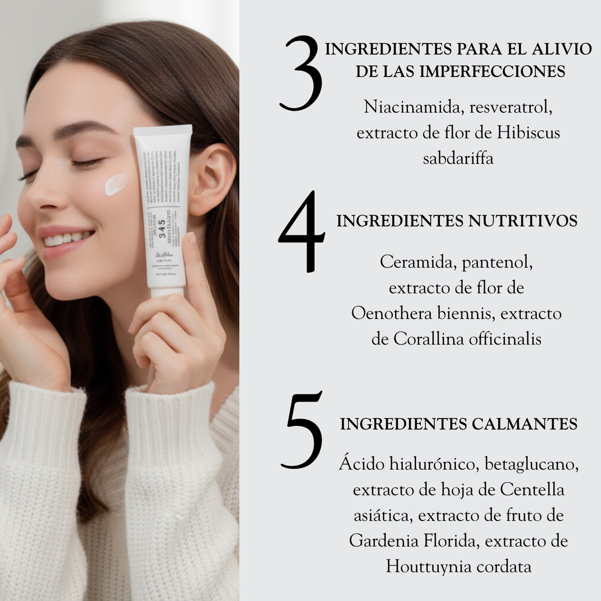 Crema facial Dr Althea 345 Relief, crema coreana para el cuidado de la piel, con textura suave y aspecto en envase blanco.