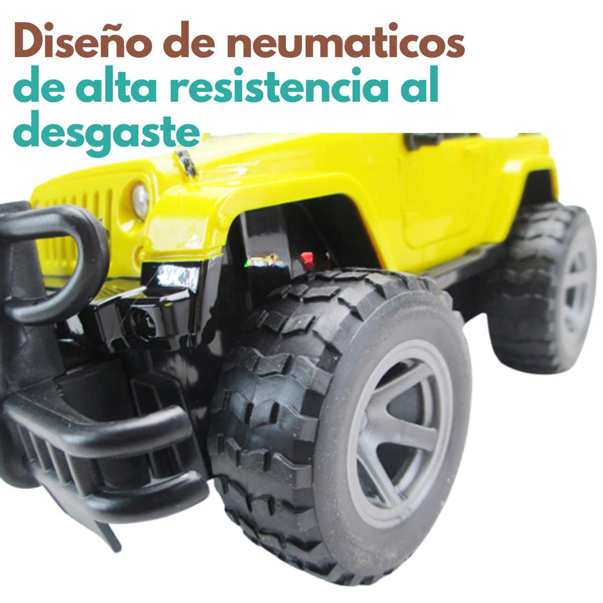 Jeep Juguete A Fricción Con Luces Y Sonido Escala 1:16