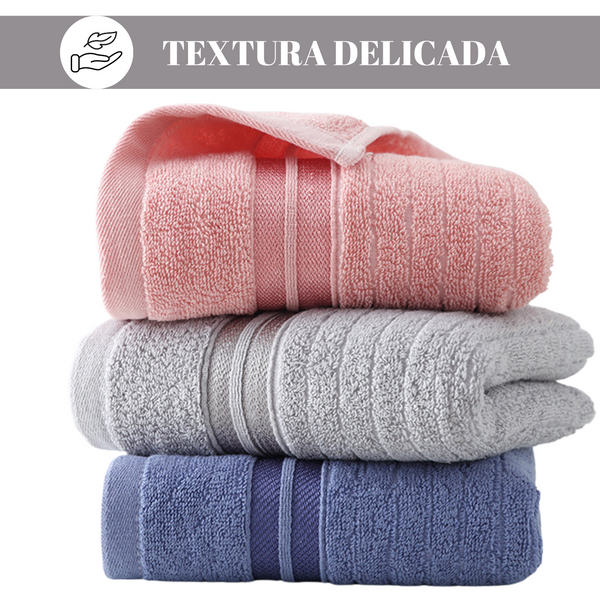 Pack 6 Toallas De Mano Algodon Baño Cocina Hotel Spa 35x75cm