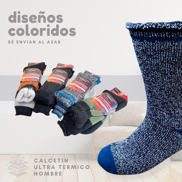 Calcetines Termico De Invierno Caballero