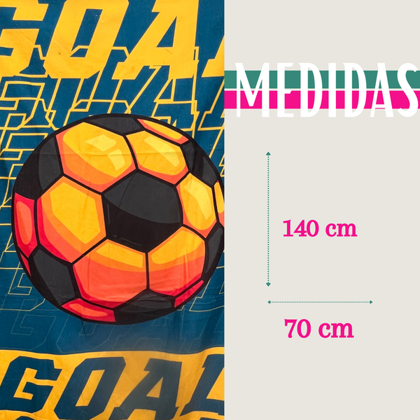 Pack 4 Toallas De Playa De Microfibra Secado Rapido 70x140cm Hombre