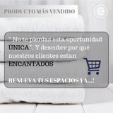 Pack de 3 toallas blancas de ducha de algodón de 370 g, con textura suave y absorbente, ideal para el baño.