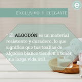 Pack de 3 toallas de algodón negras para peluquería, piso y hotel, tamaño 50x100 cm, de la marca Enigma Store.