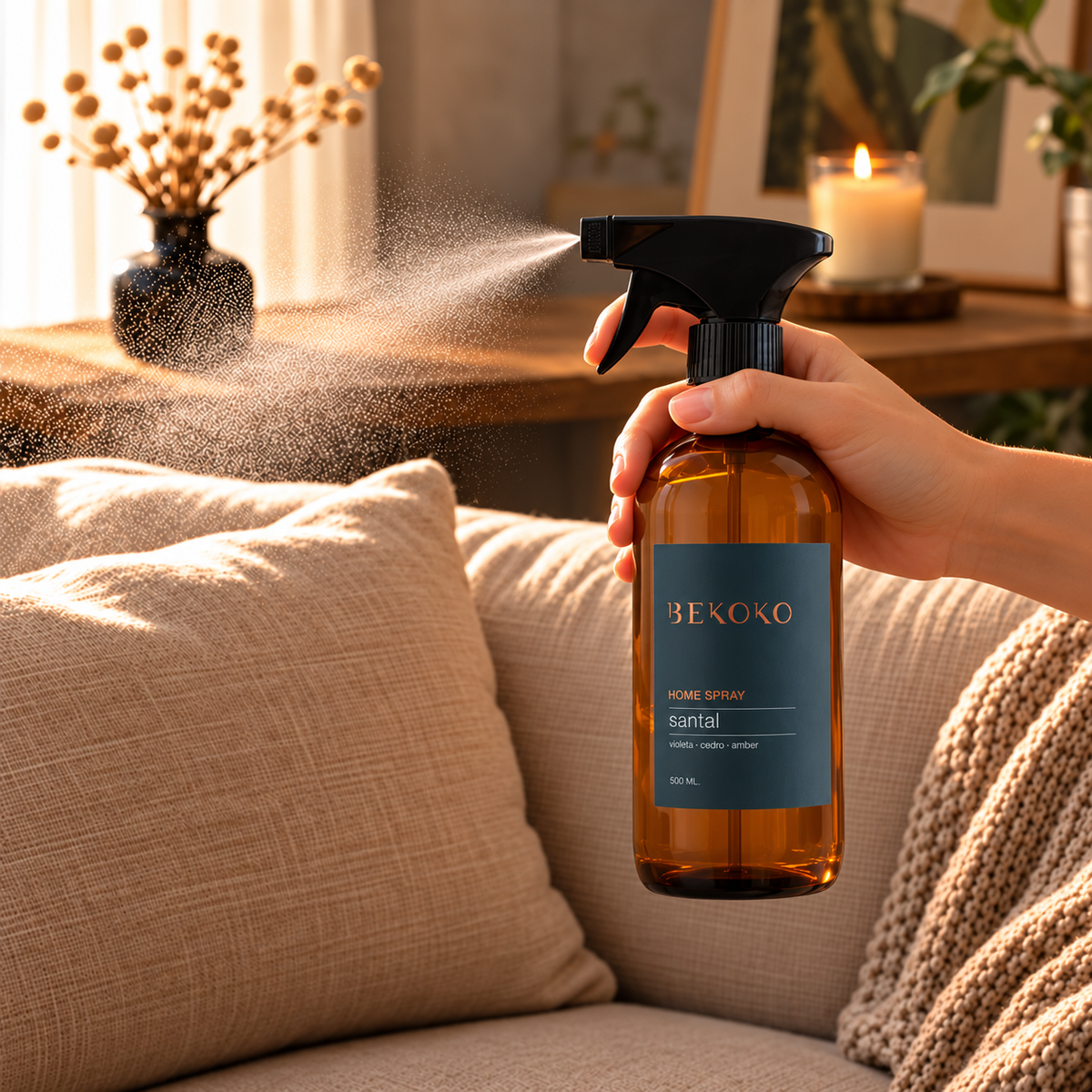 Home Spray Aromatizante Santal 500ml
