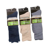 Pack 3 Calcetines Bambú Diabético Sin Costura Hombre | Enigma Store Chile