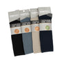 Pack 3 Calcetines Hombre de Cobre y Bambú Diabético Sin Costura