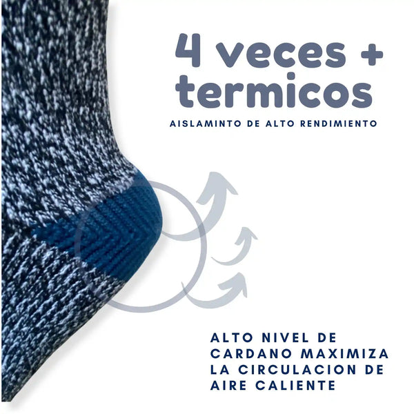Calcetines Térmicos Hombre Ultra Abrigo Interior Afelpado - Vista 3 | Enigma Store Chile