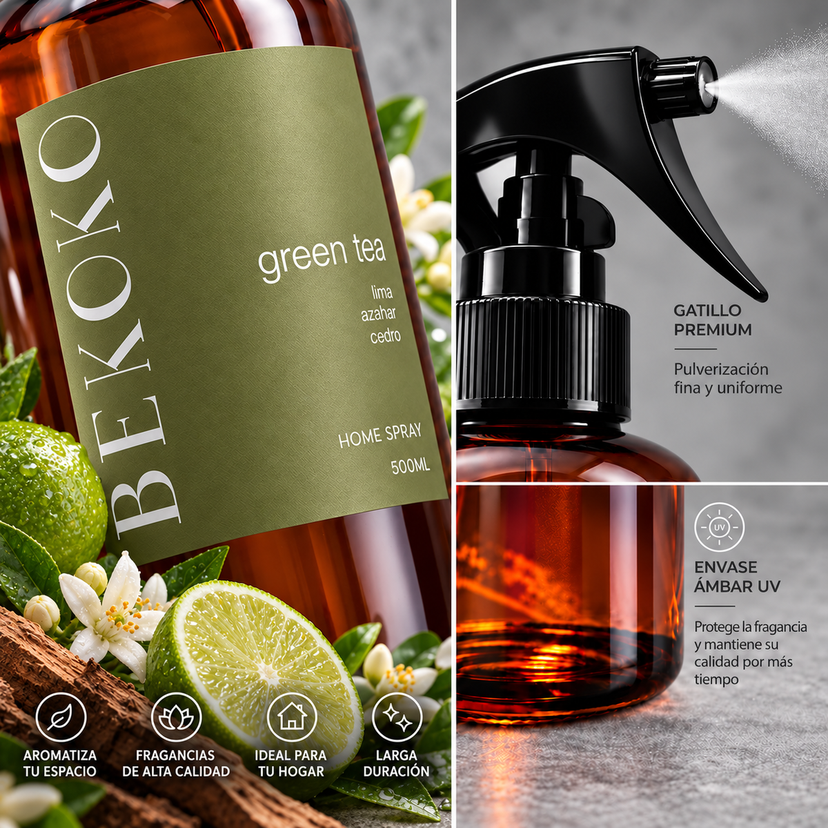 Home Spray Aromatizante Green Tea 500ml