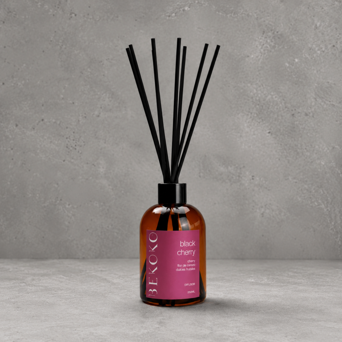 Difusor Ambiental con Varillas Black Cherry 250 ml