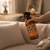 Aromatizante para el hogar BEKOKO Café Biscotti en spray, con botella y pulverizador, ideal para perfumar espacios.