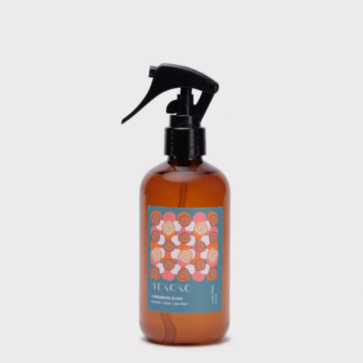 Aromatizante en spray BEKOKO Cinnamon Buns, ambientador para el hogar con aroma a bollos de canela.