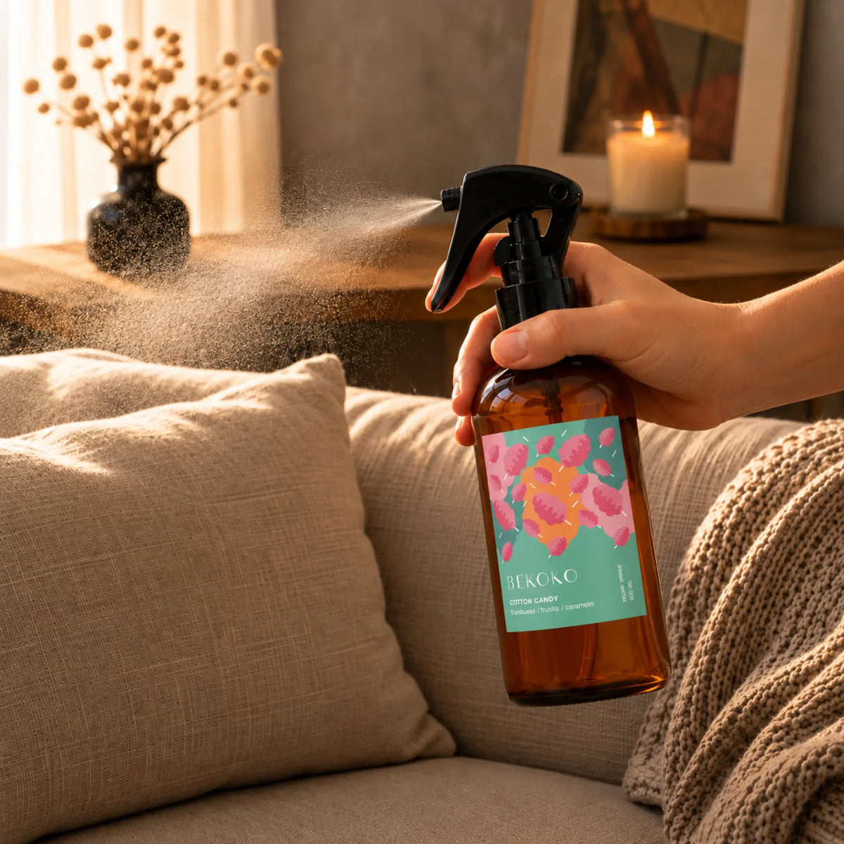 Home Spray Aromatizante Cotton Candy 500ml