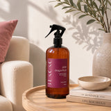Spray aromatizante para el hogar BEKOKO con fragancia de pitaya rosa, envase de spray decorativo y elegante.