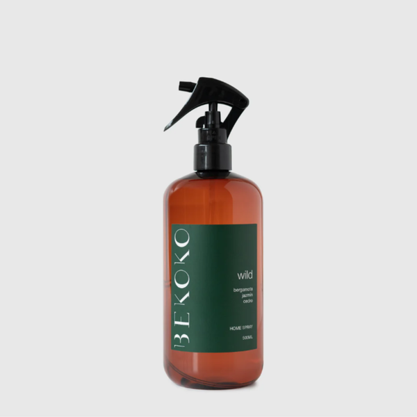 Home Spray aromatizante Wild de BEKOKO, perfil maderoso