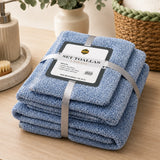 Set Toallas de Baño Microfibra Regalo 3 Piezas (imagen 8) | Enigma Store Chile
