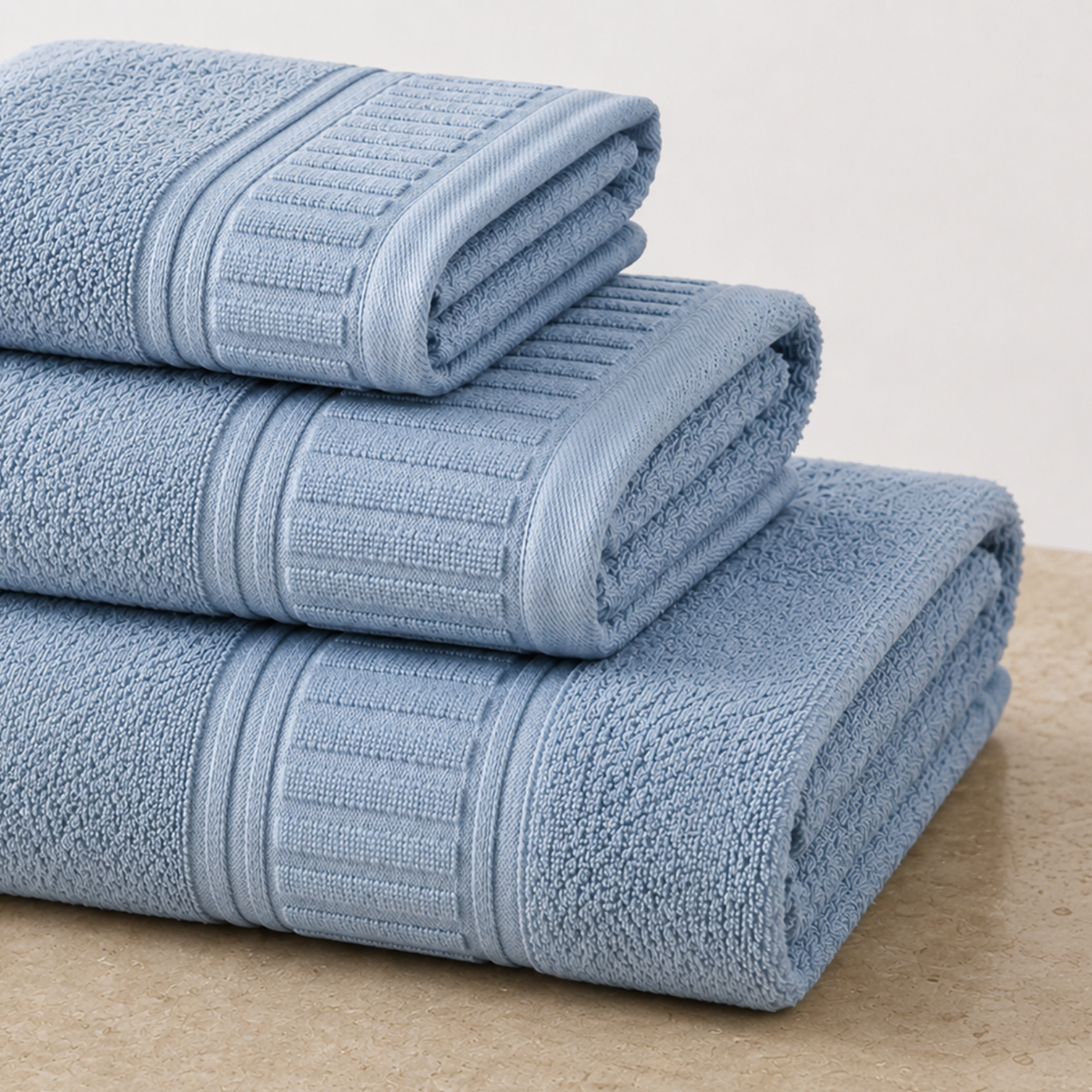 Set de Toallas de Baño Premium 100% Algodón 700 GSM | 3 Piezas