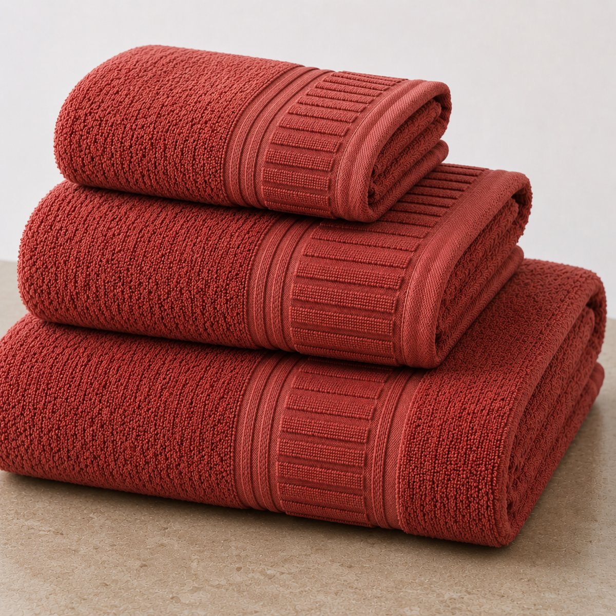 Set de Toallas de Baño Premium 100% Algodón 700 GSM | 3 Piezas