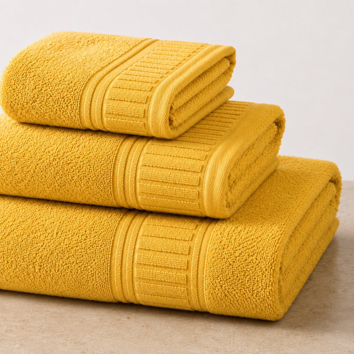 Set de Toallas de Baño Premium 100% Algodón 700 GSM | 3 Piezas