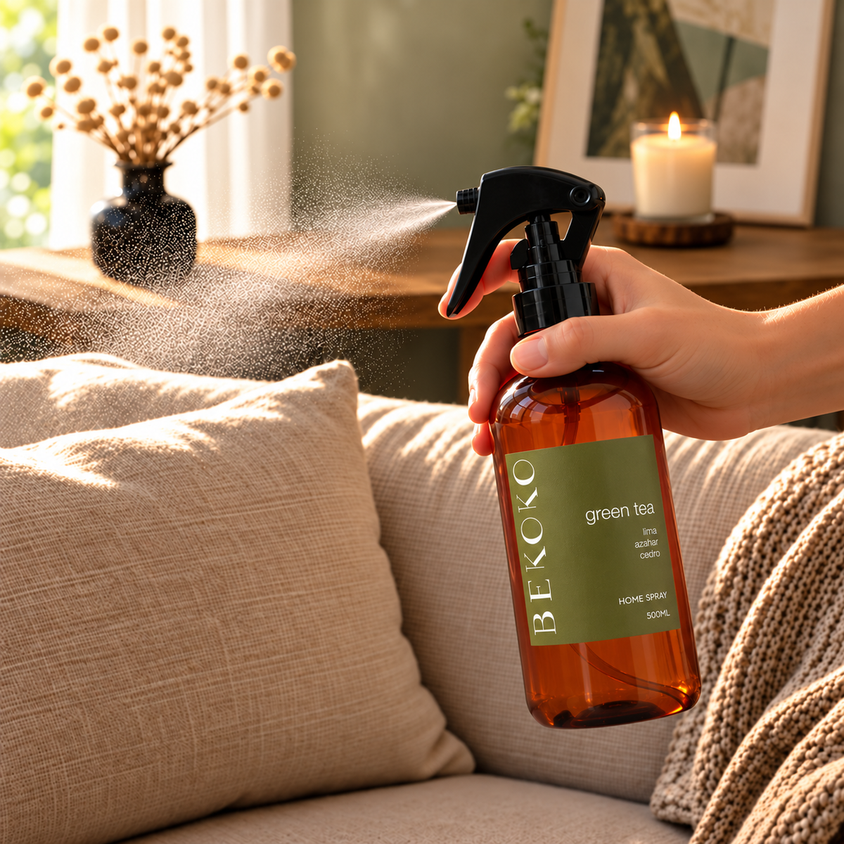 Home Spray Aromatizante Green Tea 500ml