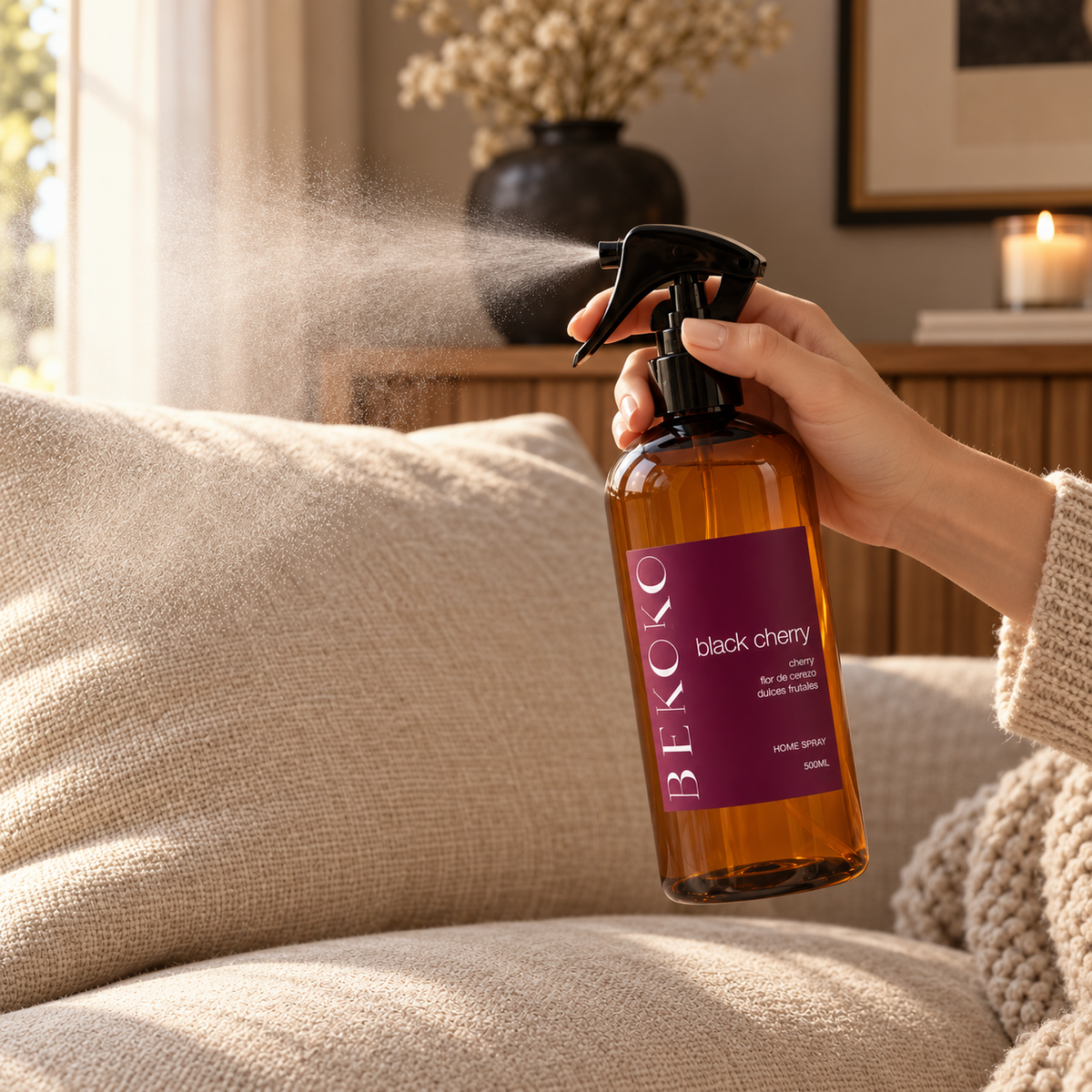 Home Spray Aromatizante Black Cherry 500ml