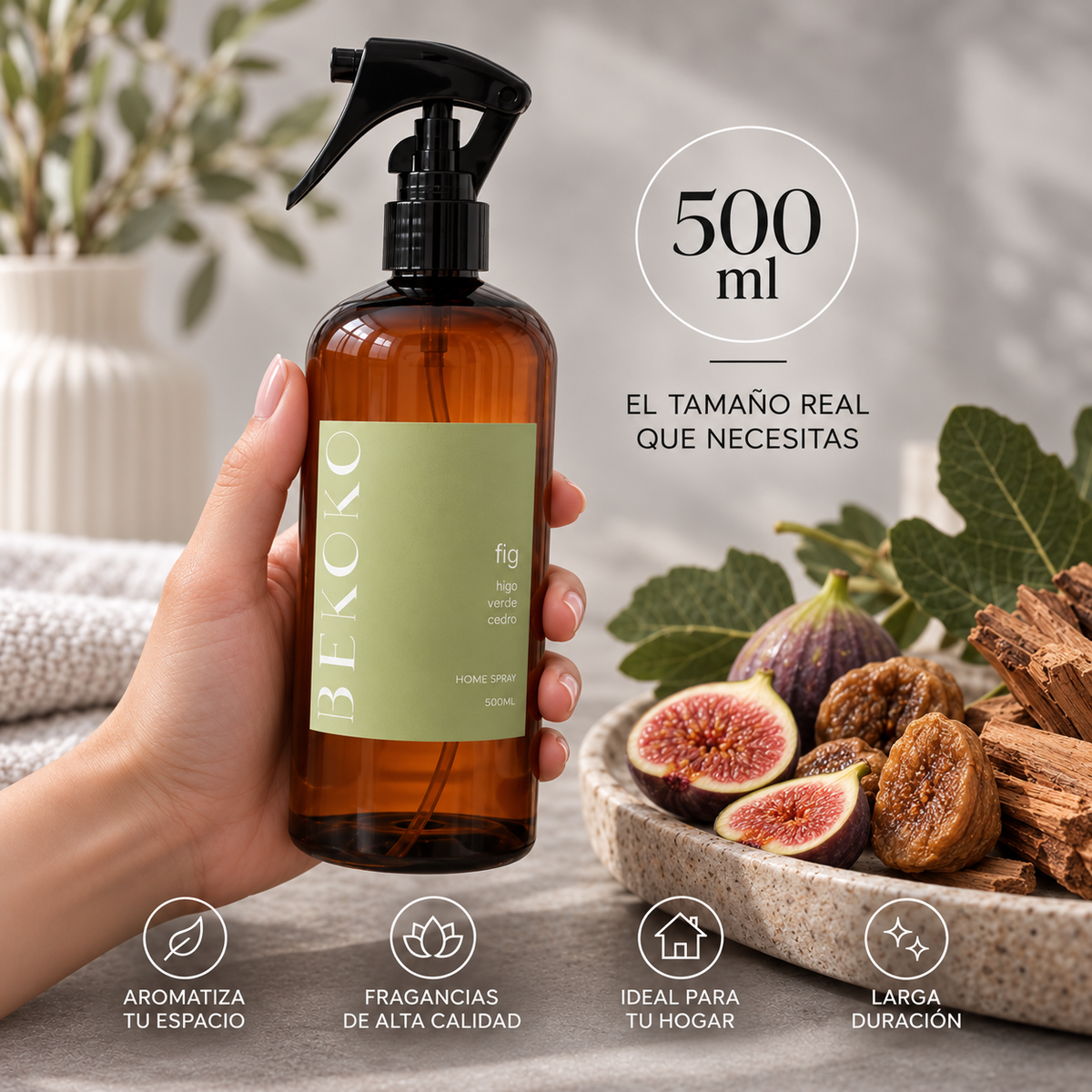 Home Spray Aromatizante Fig 500ml