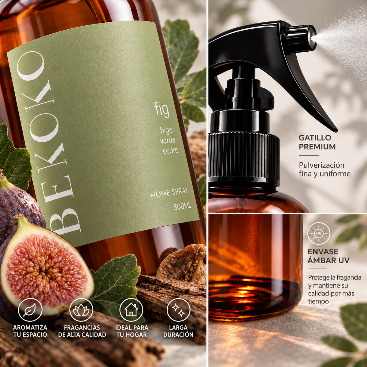 Home Spray Aromatizante Fig 500ml