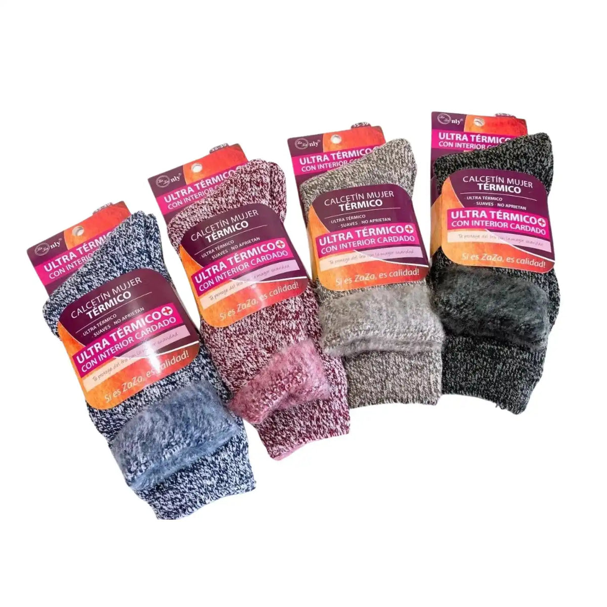 Calcetines Térmicos Mujer Ultra Abrigo Interior Afelpado | Enigma Store Chile
