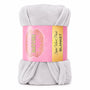 Frazada de terciopelo polar Sherpa suave de Nature para 2 plazas, manta plush acolchada y cálida en empaque.
