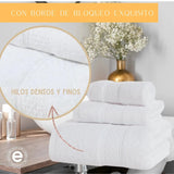 Pack 3 Toalla Cuerpo Mano Cara 100% Algodon suave | abf087-b0