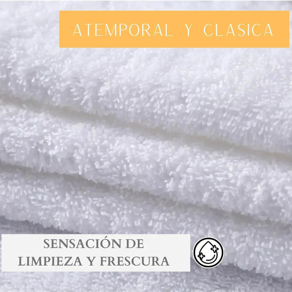 Pack 3 Toalla Cuerpo Mano Cara 100% Algodon suave | abf087-b0