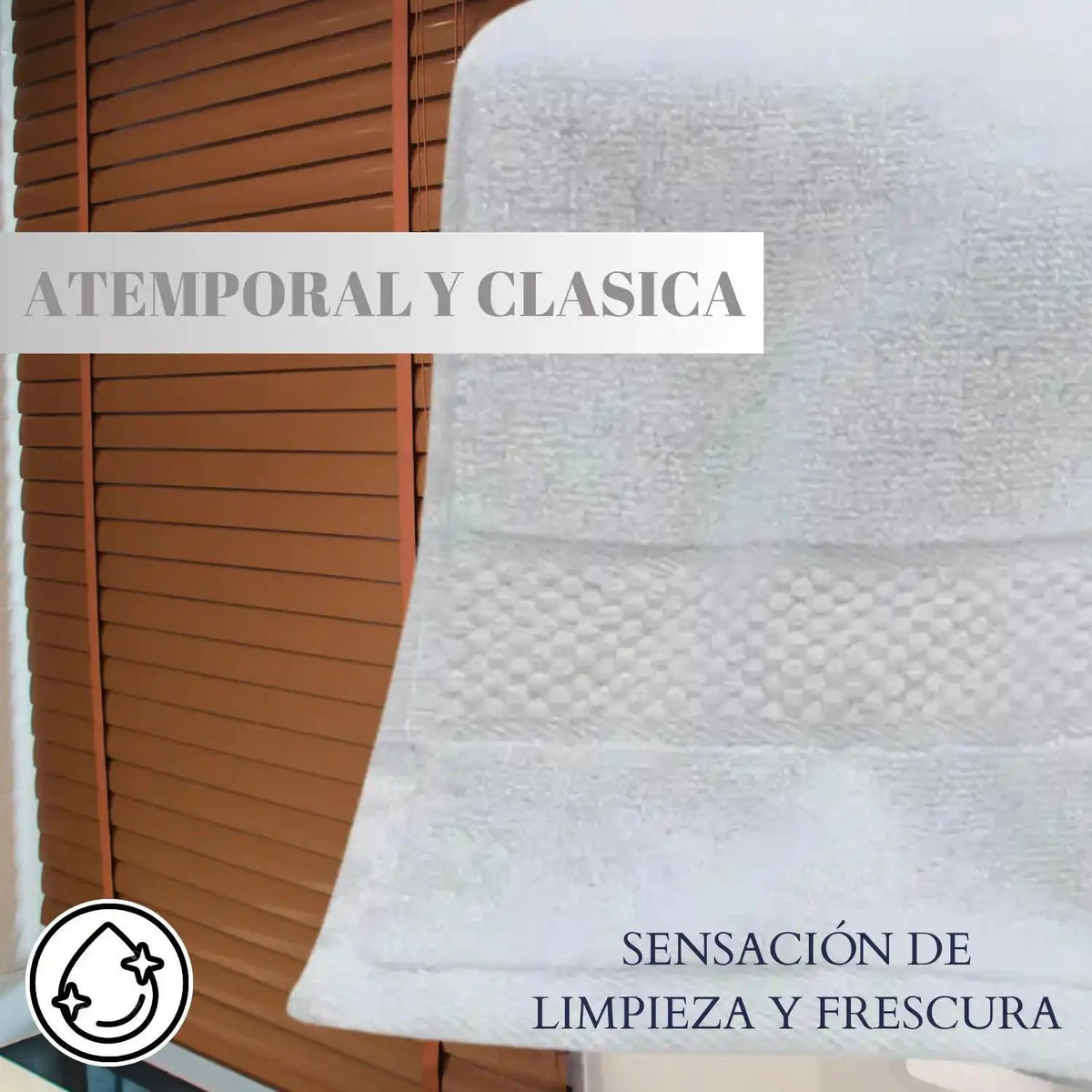 Pack 3 Toallas Blancas De Ducha Algodón 370 grs | abf087-b0