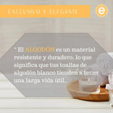Pack 3 Toalla Cuerpo Mano Cara 100% Algodon suave | abf087-b0